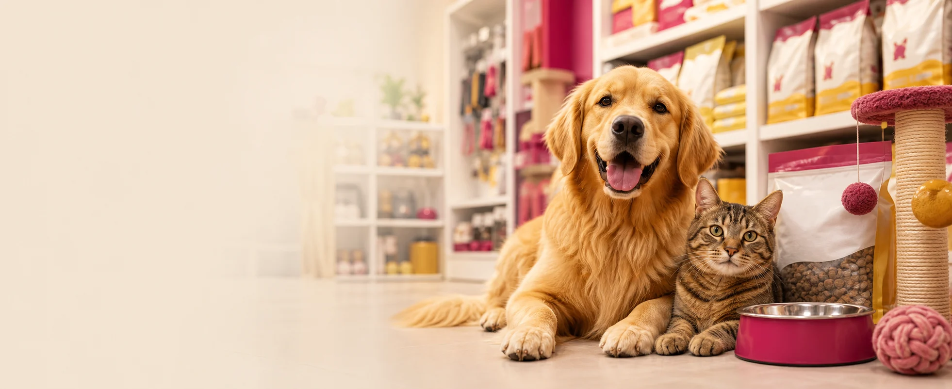 Portada del catálogo de PetOutlet